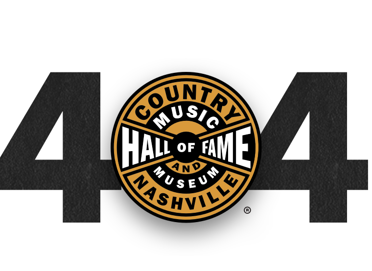 404 image with Country Music Hall of Fame logo.